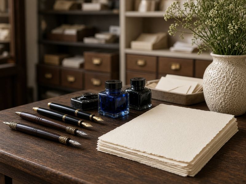 Inks & pens at Velvet Garden Atelier